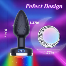 Load image into Gallery viewer, Vibrating Disco Anal Plug
