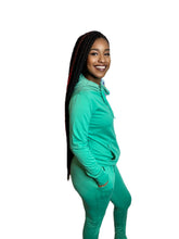 Load image into Gallery viewer, Solid Color Hoodie Sweatpants 2 Piece Set
