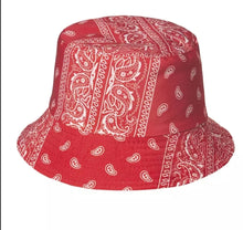 Load image into Gallery viewer, Bandana Bucket Hat
