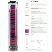 Load image into Gallery viewer, Clone-A-Willy Vibrator Kit in Neon Purple
