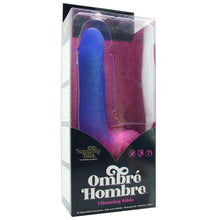 Load image into Gallery viewer, Ombré Hombre Vibrating Dildo
